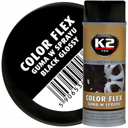 K2 COLOR FLEX CZARNY POŁ