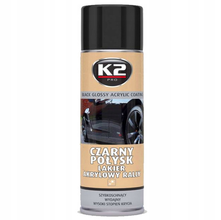 K2 LAKIER CZAR. POŁ AKRYL