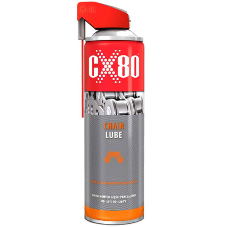 CX80 CHAIN LUBE 500ML DUO