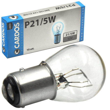 P21/5W 12V 10SZT CARDOS