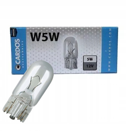 W5W 12V 10SZT CARDOS