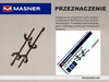ŚCIAGACZ DO SPRĘŻYN 380MM