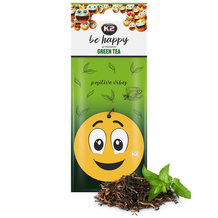 K2 BE HAPPY GREEN TEA