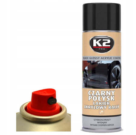 K2 LAKIER CZAR. POŁ AKRYL