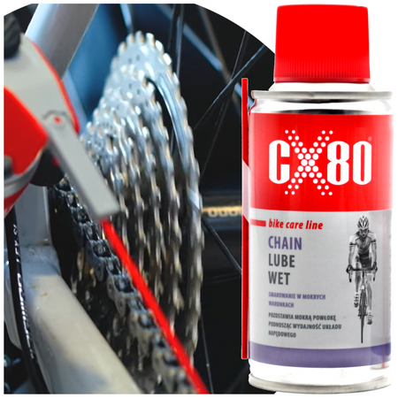 CX80 BIKE CHAIN WET 150ML