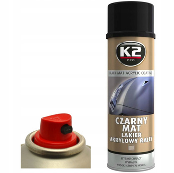 K2 LAKIER CZAR. MAT AKRYL