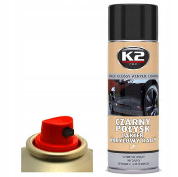 K2 LAKIER CZAR. POŁ AKRYL